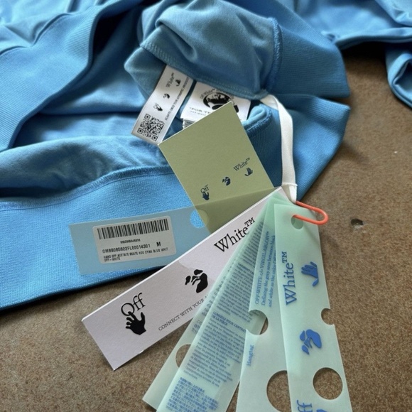 OFF-WHITE HAND LOGO HOODIE - Picture 5 of 11